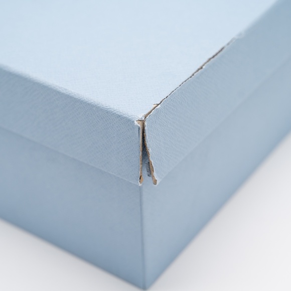 size 39.5eu 9.5 US Prada Monolith Brushed Leather Lace-up Shoes Black Silver - Picture 11 of 13